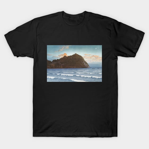 Kominato in Boshu Province by Kawase Hasui T-Shirt by Takeda_Art